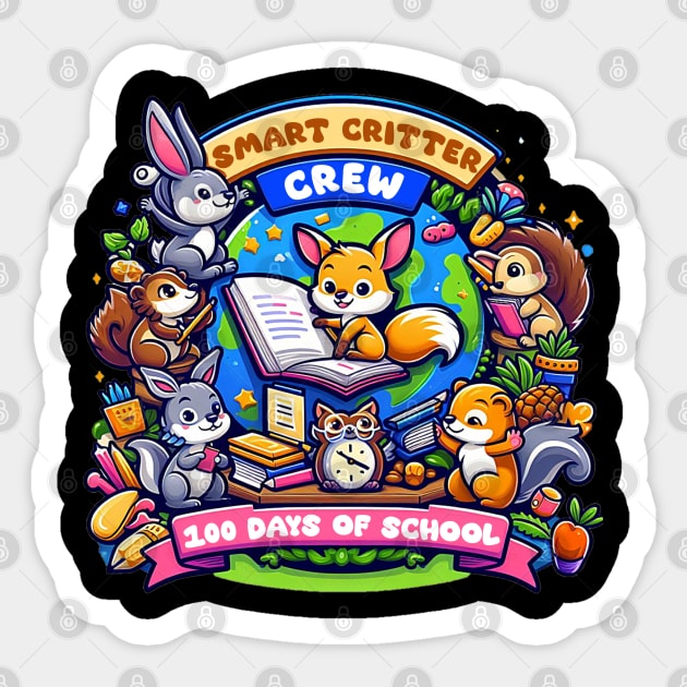 100th days of school Sticker by AOAOCreation